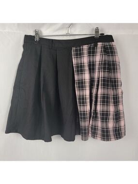 Hot Topic Plaid Pleated Skirt #2221